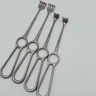 4x Aesculap Wundhaken Edelstahl 21cm (A)