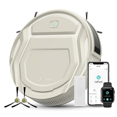 Robot Vacuum, Slim Quiet, 3 Adjustable Strong Suction Levels, Robot Vacuum Cl...