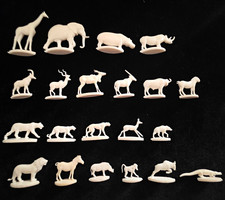 Coca-Cola 1961 Animals Of Africa Full 21 Pc Set (Rare)