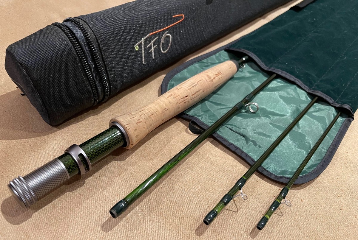 Fishing Tfo Bvk Combo TFO BVK 8' 3wt 4-Piece Fly Rod With Case