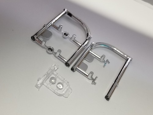 67 Chevy Impala 4Dr SPOTLIGHTS from AMT 1:25 Model 1967 Supernatural - Picture 5 of 8