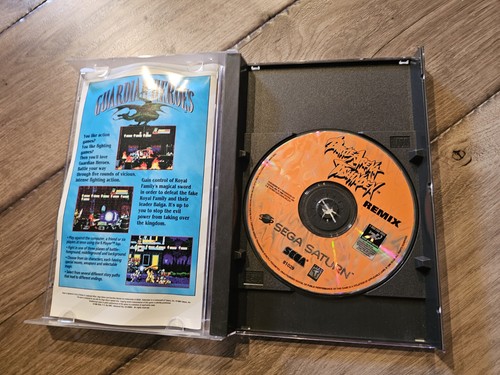 Battle Arena Toshinden Remix (Sega Saturn, 1996) CIB COMPLETE - Picture 2 of 6