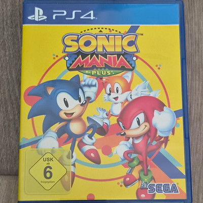 SEGA Sonic Mania Plus   PS4 Spiel PAL, USK 6, Sonic the Hedgehog Serie