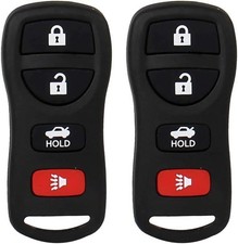 Keyless Entry Remote Control Car Key Fob Compatible with Infiniti Nissan 2Pc