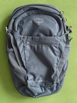 Osprey Daylite Plus Backpack, Blue Everyday Daypack   Chest & Hip Straps REMOVED
