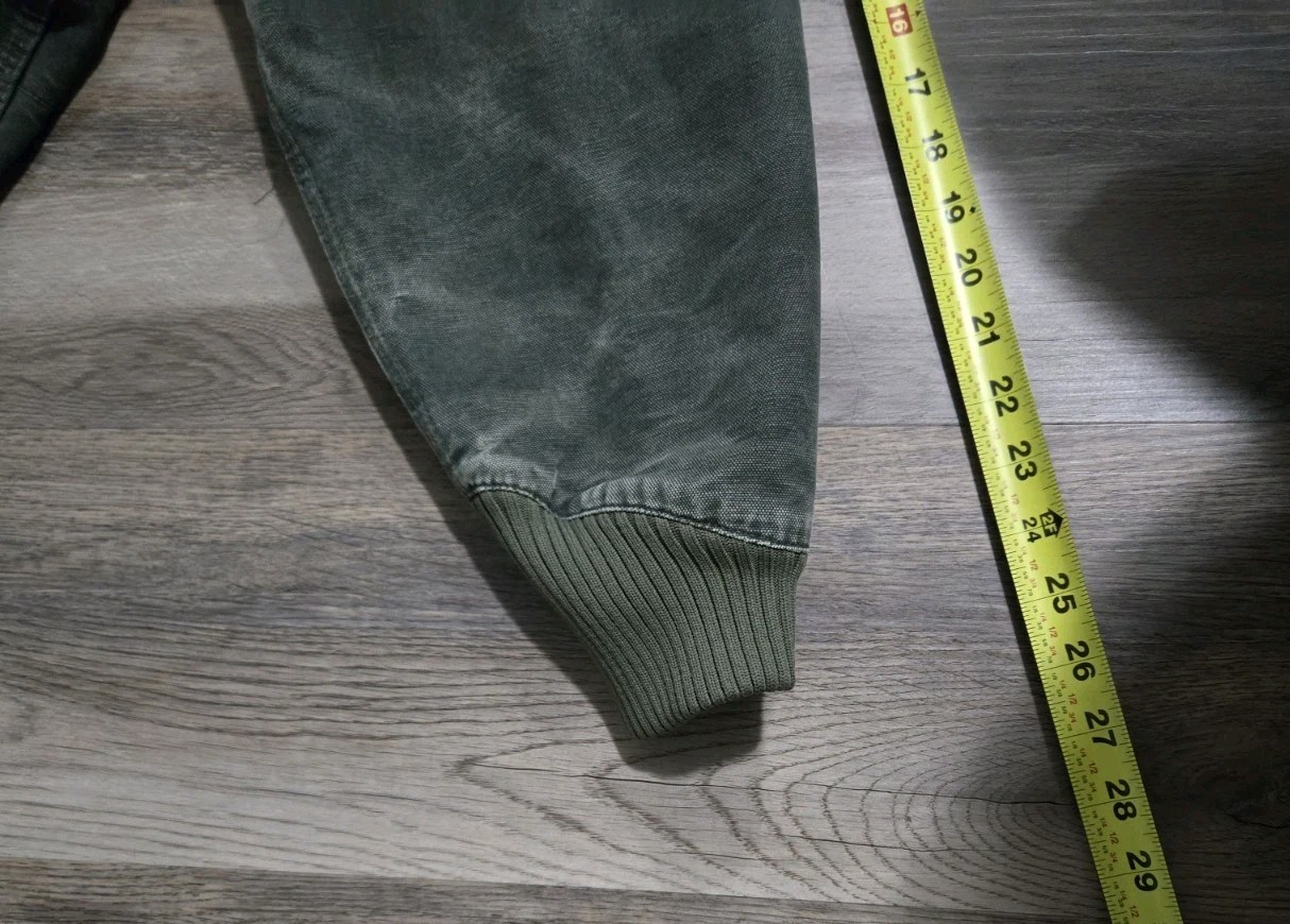 Vtg Carhartt J130 MOS Moss Green Active Jacket XL thumbnail 11