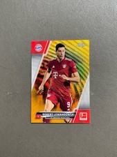 2022 Topps Chrome ROBERT LEWANDOWSKI Gold/50