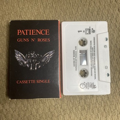 Guns N Roses Patience & Rocket Queen Cassette Single Vtg 1988 Geffen 22996-4