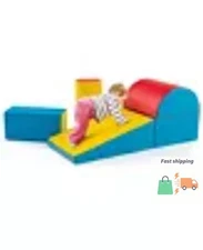 Toddler 5PCS Climb & Crawl Activity Playset Soft Foam Block Play Structure