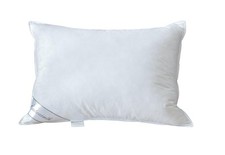 Eastwarmth Queen Size Natural Goose Down Feather Pillow for Sleeping,100 Cotton