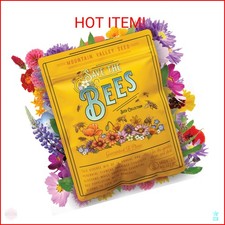 Wildflower Seeds Bulk, 2 Oz. 80,000+ Seeds – Save The Bees Mix with 19 Non-GMO V 117.68 per gallon