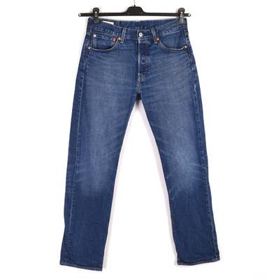 LEVI STRAUSS & CO 501 PREMIUM Herren Jeans Größe W31 L32 Regular Fit Blau...