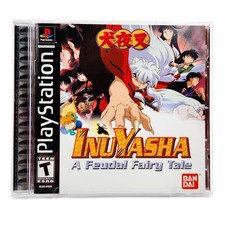 Inuyasha A Feudal Fairy Tale, PlayStation 1 PS1 (CIB Pristine Scratch Free Disc)