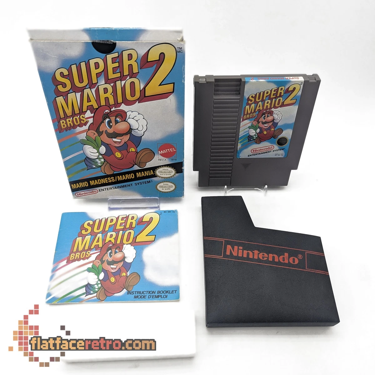 Super Mario Bros. 2 Nintendo NES Platformer Video Games for sale