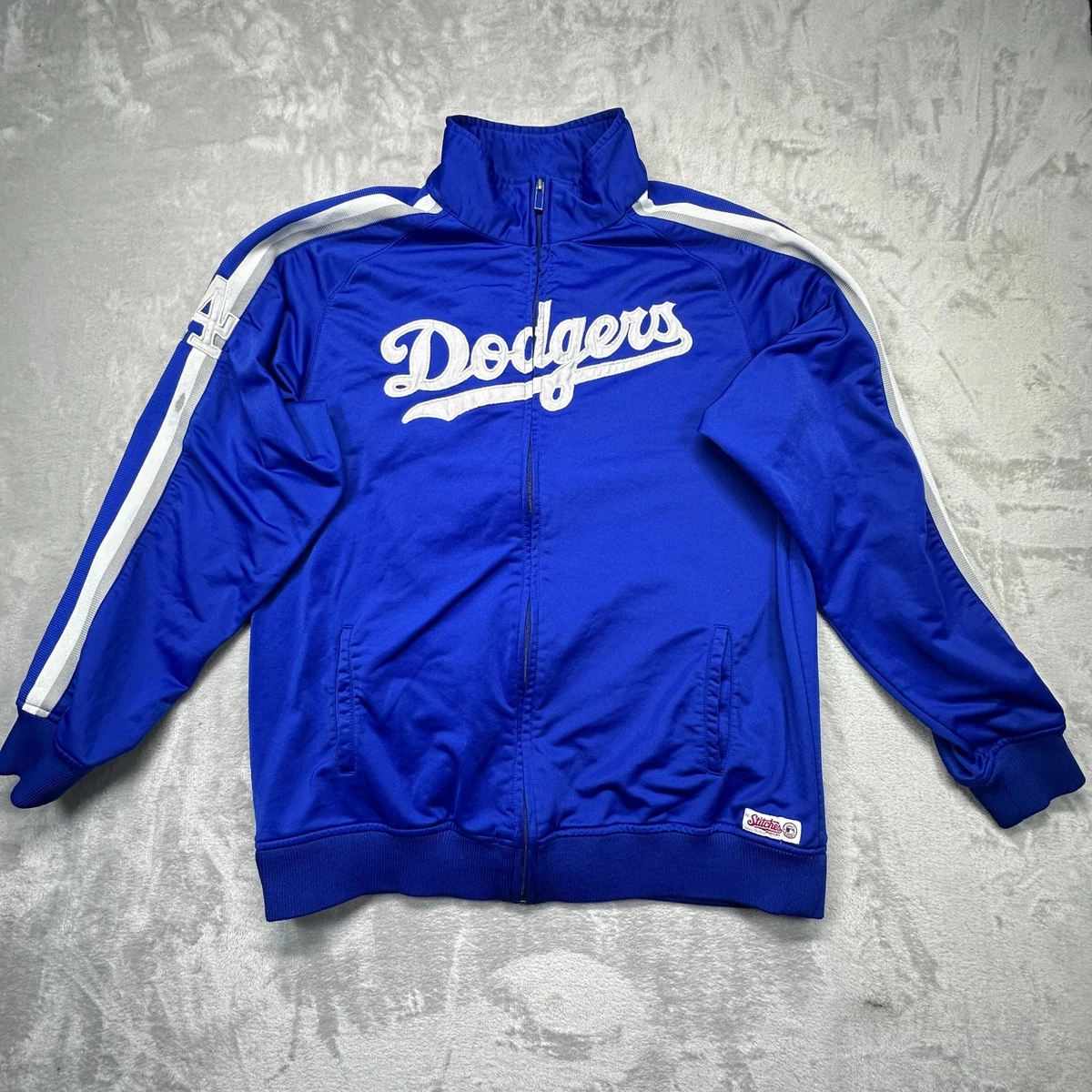 レア】【国内未販売】47 Dodgers ジップアップジャケット 青 【公式通販】