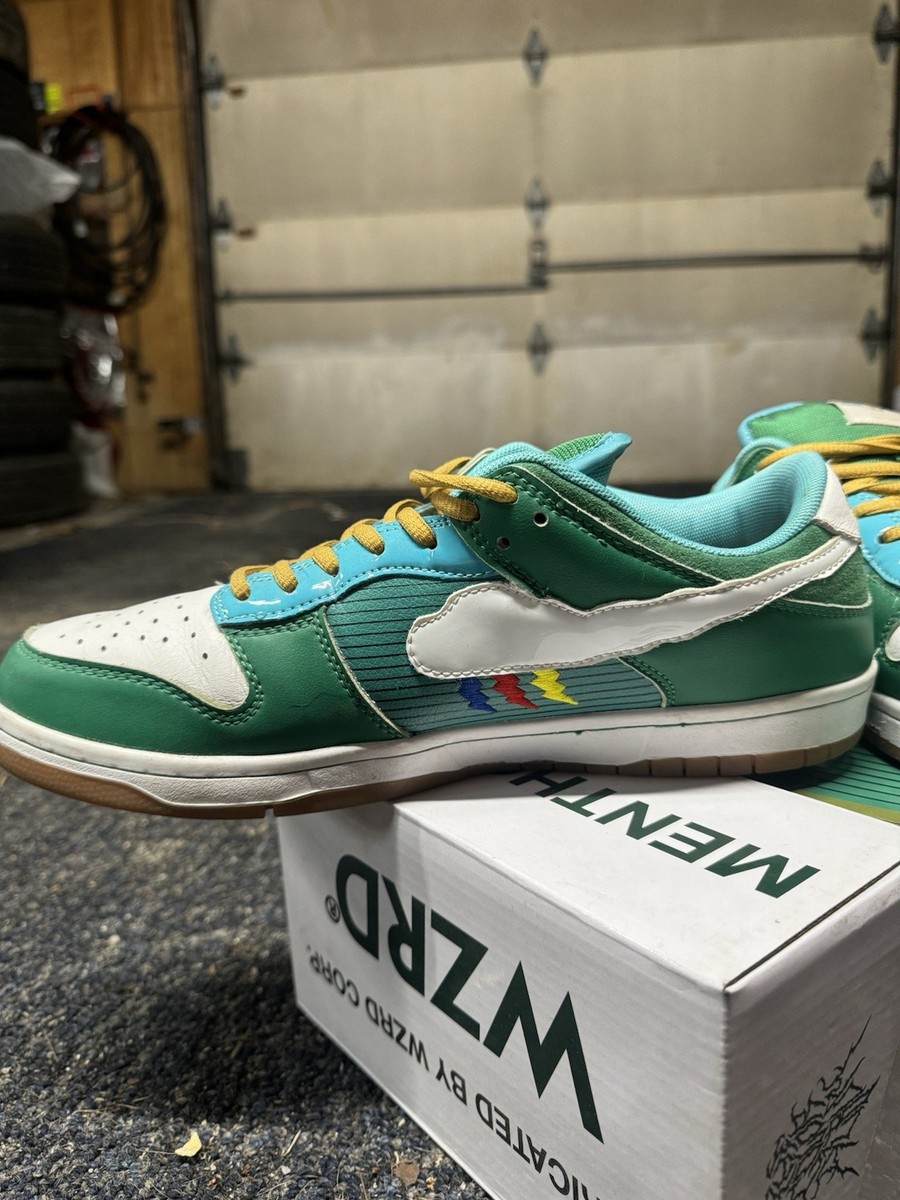 WRZD Menthol 91’s (custom Dunks) View 5