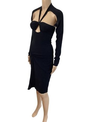 ワンピース GUCCI 2003 TOM FORD CUT OUT DRESS GUCCI by TOM FORD F/W 2003 CUTOUT BACKLESS VINTAGE DRESS SZ 40 | eBay