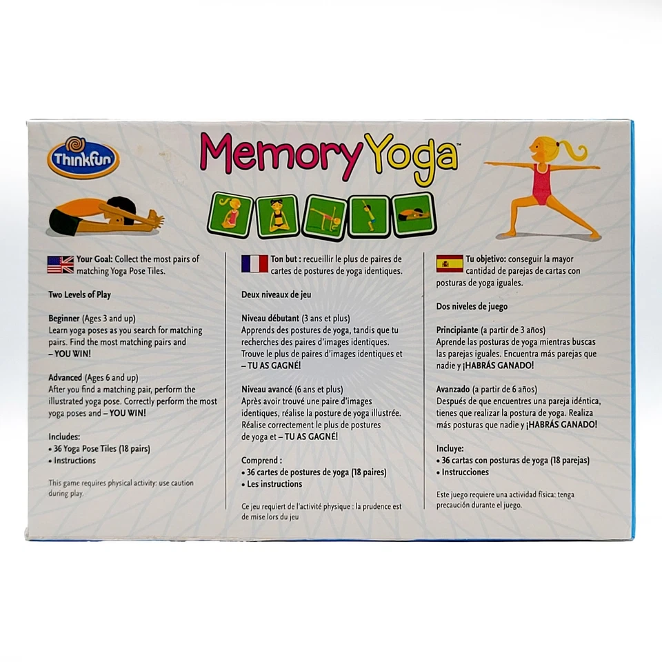 Thinkfun Memory Yoga - USA Import - Rare for UK - Image 2 of 2