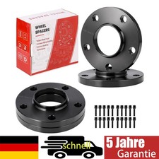 Spurverbreiterungen Geeignet für BMW E90 E93 Schwarz 5x120mm Ø72,6mm Alu