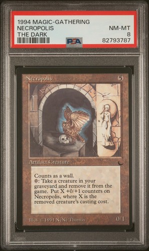 Necropolis - The Dark - MTG - NM to Mint - PSA 8. Low POP. See MTG in store. - Picture 1 of 2