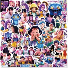60pcs Cool Demon Movie Hunters Stickers for Kids Teens Girls Adult, Waterproof V
