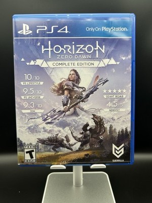 Sony Horizon Zero Dawn Complete Edition PS4 Action Manual NTSC-U/C 2017