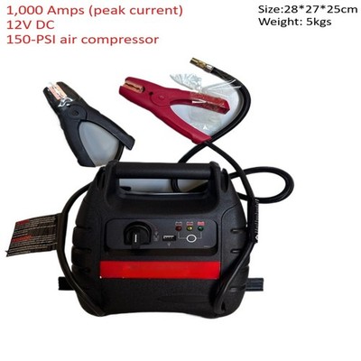 【新品】Portable Power Station 1000 Peak 3-in-1 Portable Power Station and 1000 Peak Amp Jump Starter | eBay