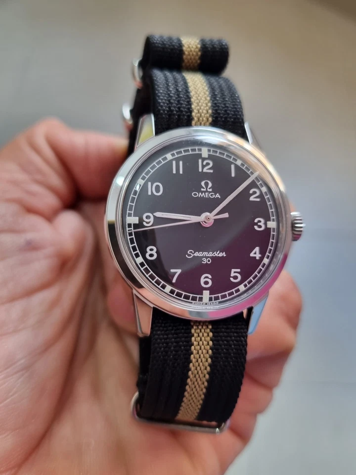 Omega Seamaster 30,ref:135.007,movimiento 286,estilo Militar,piezas N.o.s - Imagen 3 de 4