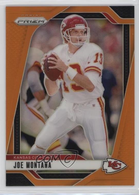 2024 Panini Prizm Orange Prizm 53/249 Joe Montana #147 HOF 0w8p