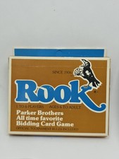 Vintage Rook Card Game by Parker Brothers 1978 instructions Unopened Box