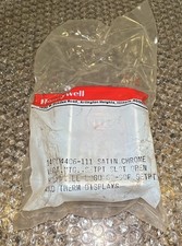 Honeywell 14004406-111 Satin Chrome Vertical Thermostat Cover