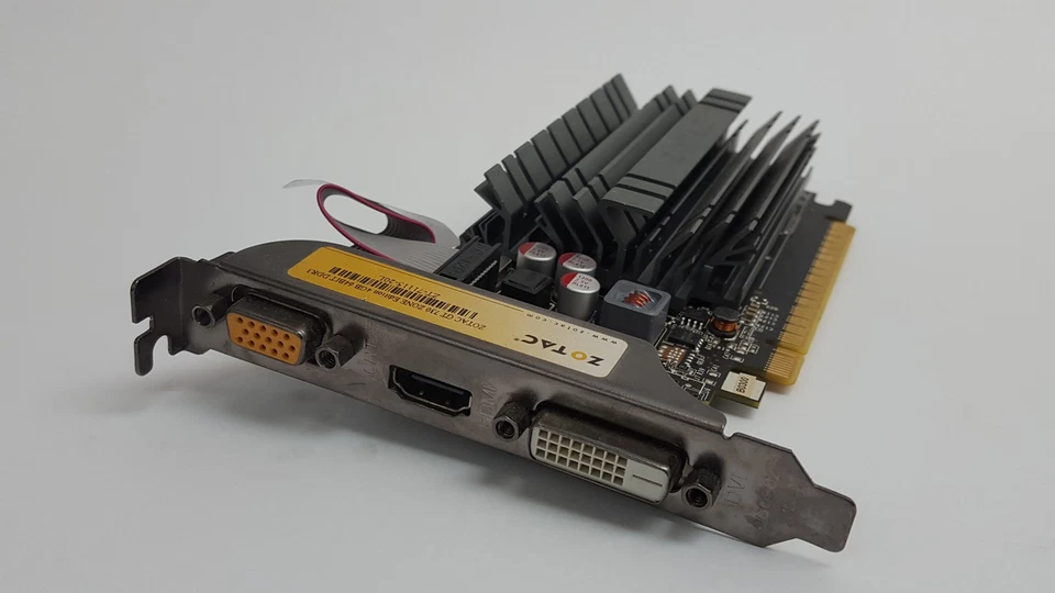 Zotac Nvidia GeForce GT 730 4 GB GDDR3 PCI Express x16 Desktop Video Card - Image 3 of 3