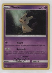 Mimikyu SM29 Sun & Moon Black Star Promo Holo