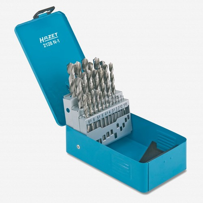 #ad Hazet 2128N 1 HSS Twist Drill Bits in Case 25 pcs $220.68