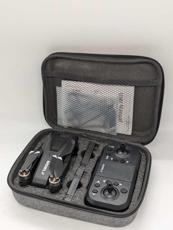 Morly Idea 12 Pro RC brushless motor drone FPV 1080p foldable +controller/case