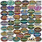 SURVIVOR VARIETY DIE CUT VINYL 50 CT STICKER PACK