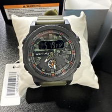 Activa X Invicta Men's Digital Watch - 47mm, Army Green ACW2355-001