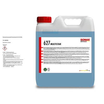 10 L LITER SONAX MULTISTAR UNIVERSALREINIGER VORREINIGER REINIGER WASCHANLAGE