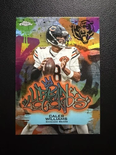 2025 Topps Chrome Caleb Williams Base (RAW)