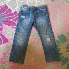 Zara Distressed Toddler Jeans 24/36 Fits Like 3T