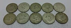 (Lot 31) 1965-69 40% Silver Kennedy Half Dollar Lot Of 10 Halves