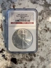 2006 NGC MS69 American Eagle Silver Dollar  "First Strikes Box # 1" ,Red Label !