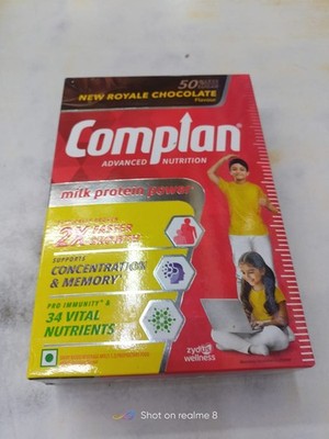 Complan Royale Chocolate Nutrition Drink Powder Kids Health Mix 500g f/s