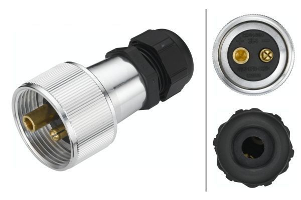 HELLA Plug 80mm Length Fits TEREX MANITOU MAFI WEIRO DIECI HUMBAUR ROSENBAUER
