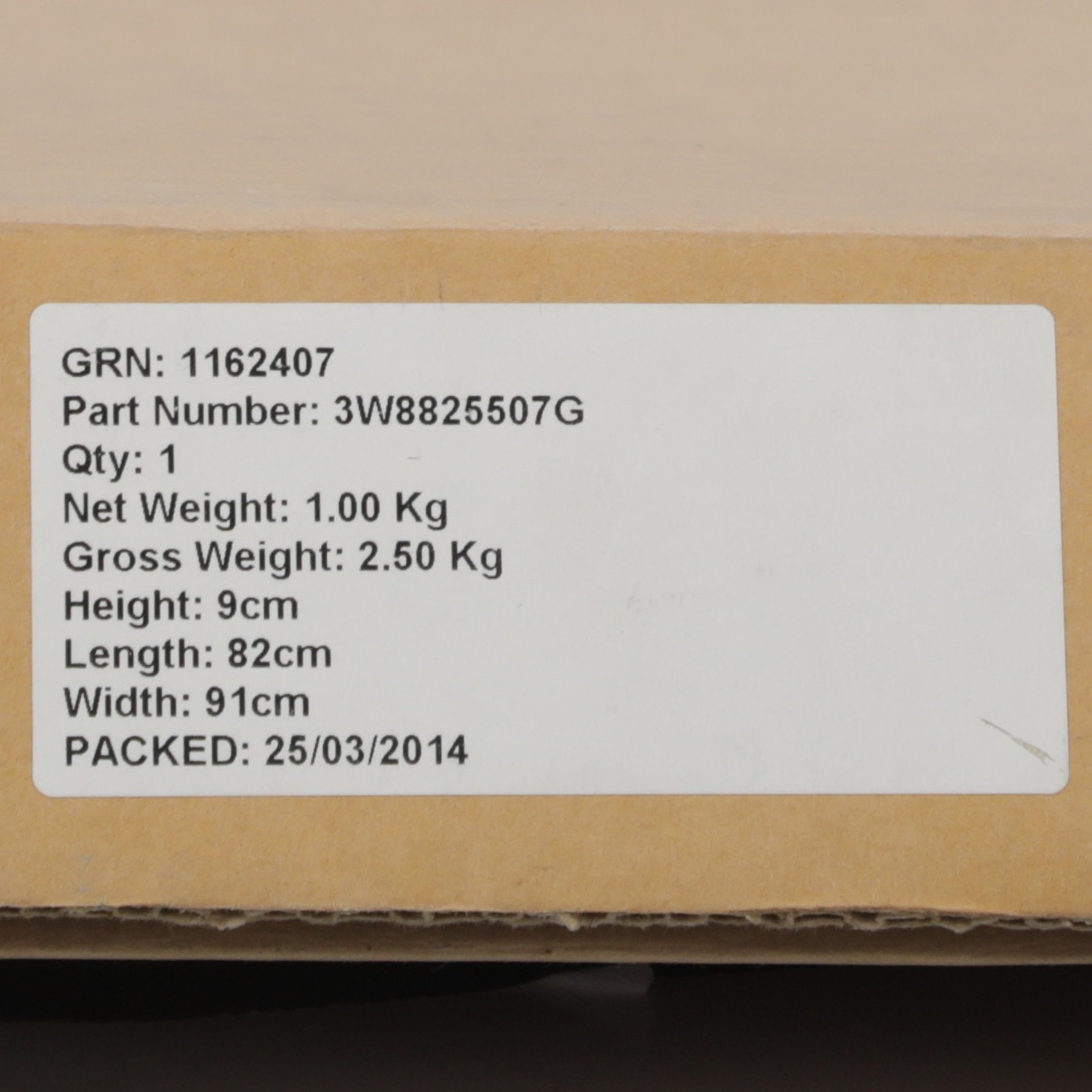 GENUINE BENTLEY Continental GT 2011-2018 Rear Underbody Shield/Lining 3W8825507G