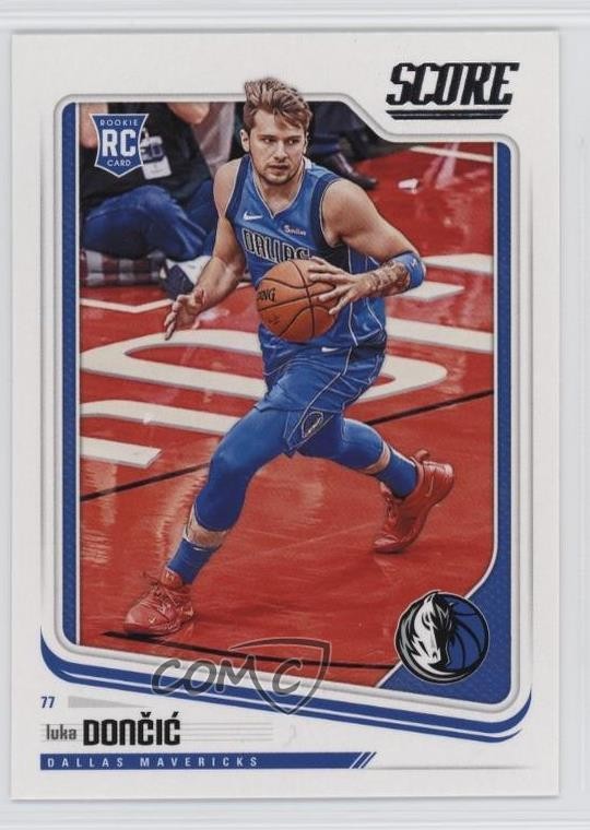 2018-19 Panini Chronicles Score Luka Doncic #681 Rookie RC