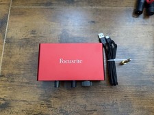 Focusrite Scarlett Solo 3rd Gen USB Audio Interface Bundle