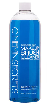 Cinema Secrets Professional Brush Cleaner QUICK DRYING/Rinse Free Formula-16 oz.