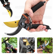 Profi Gartenschere Edelstahl - extrem scharf & hochwertig, Rosenschere Astschere