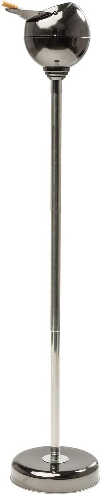 Portacenere Alto 72cm Spheric | Metallo Robusto e Coperchio Anti-Vento - 1